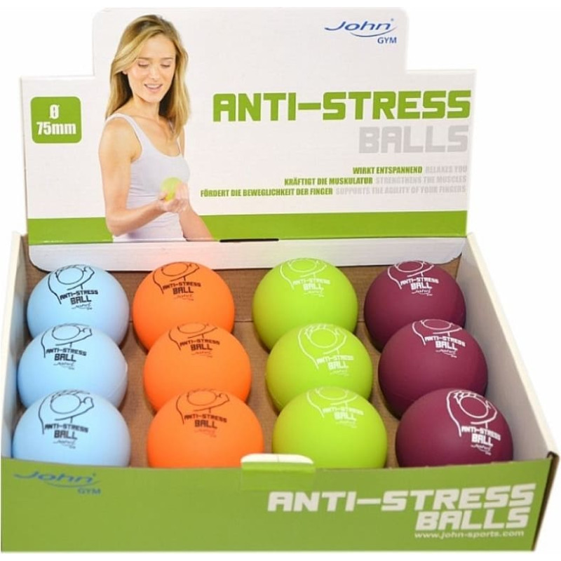 John Antistress ball 7 cm, 1 pc