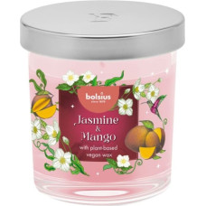 Bolsius Svece arom. stikla gl. Floral Fusion &Oslash;80x72mm jasmine & mango