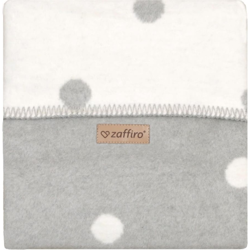 Cotton blanket Bari 75x100cm grey