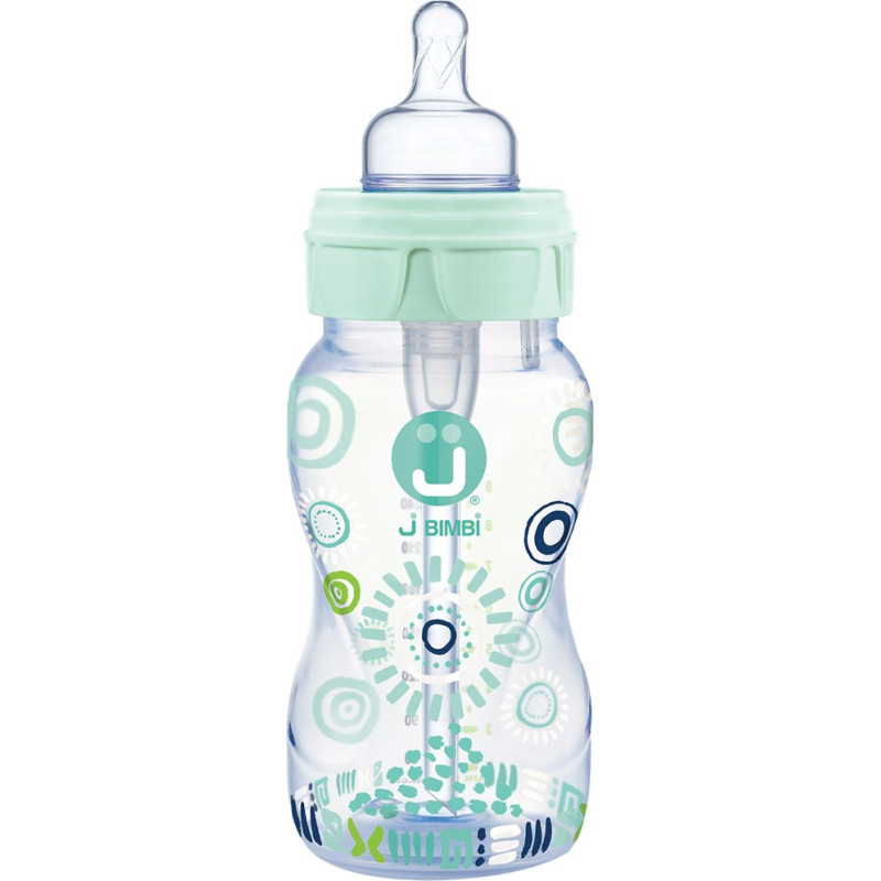 Anti-colic feeding bottle Trendy 260ml green