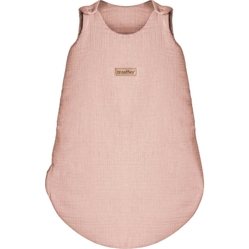 Sleeping bag muslin 1,5 TOG Malaga 6-12m baby pink
