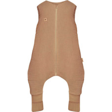 Sleeping bag with legs muslin 2,5 TOG Malaga 1-2y toffee