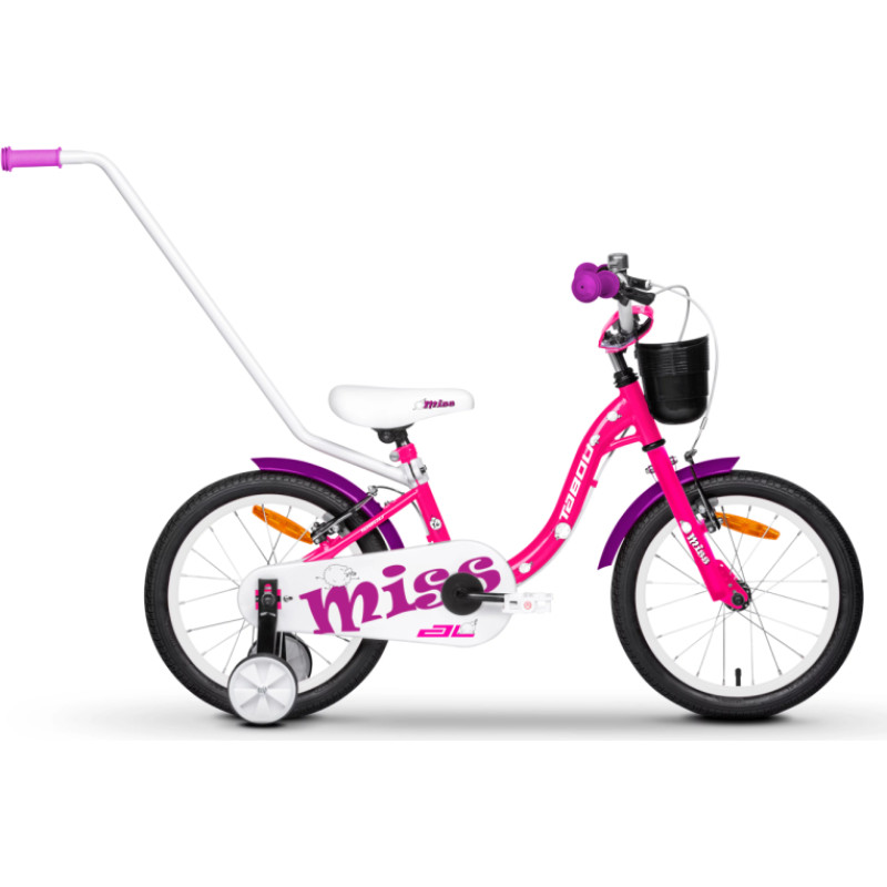 Tabou Lastejalgratas TABOU Miss AL, 16" roosa-valge