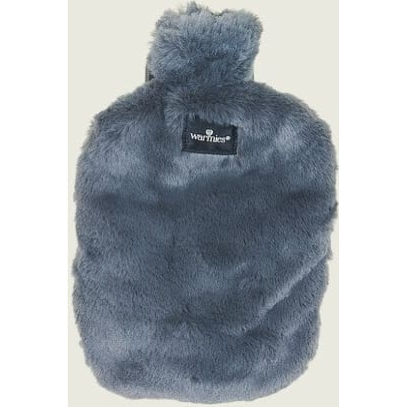 Warmies - Prabangus &scaron;ildomas buteliukas - Plieninė pilka