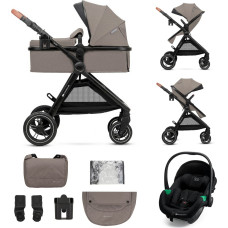 Kinderkraft W&oacute;zek wielofunkcyjny ESME 3W1 Sand Beige + MINK PRO 2