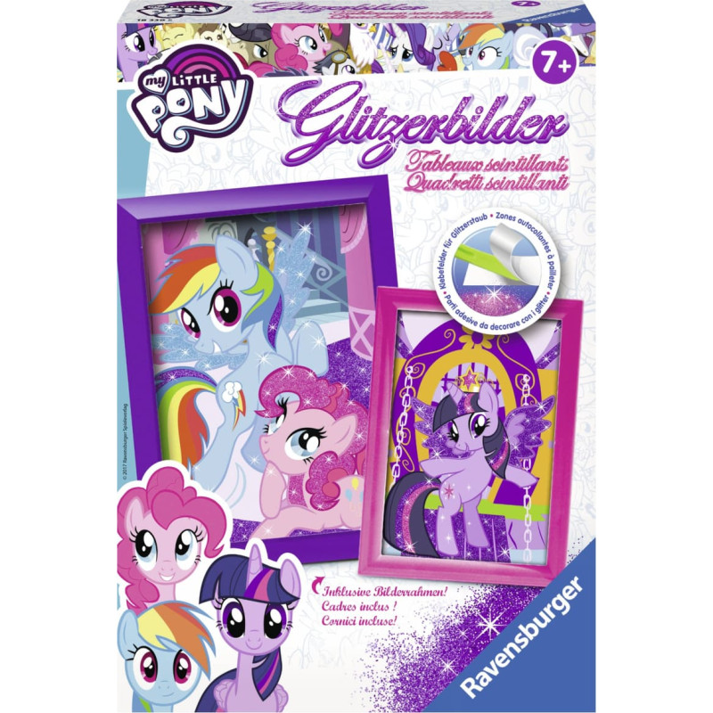 Ravensburger Craft Kit &ndash; Glitter Pictures: My Little Pony