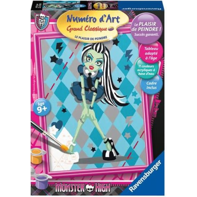 Ravensburger Paint by numbers Monster High Frankenstein
