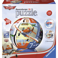 Ravensburger Round 3D Puzzle, 108 pcs, Disney Planes
