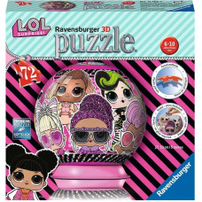 Ravensburger Round 3D Puzzle, 72 pcs, L.O.L.