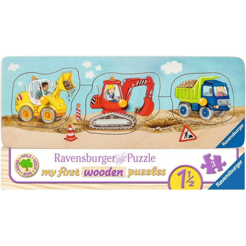 Ravensburger Wooden puzzle &ndash; At the Job Site