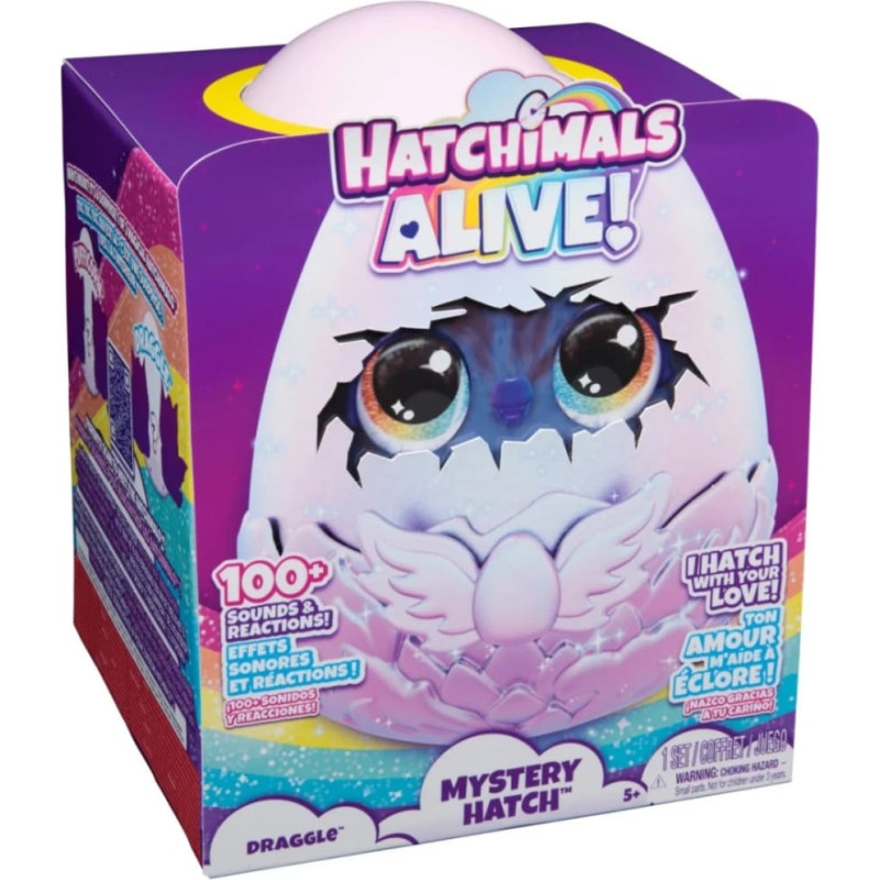 MIX Spin Master 6069282 Hatchimals Alive Wykluwające Się Jajko Draggle