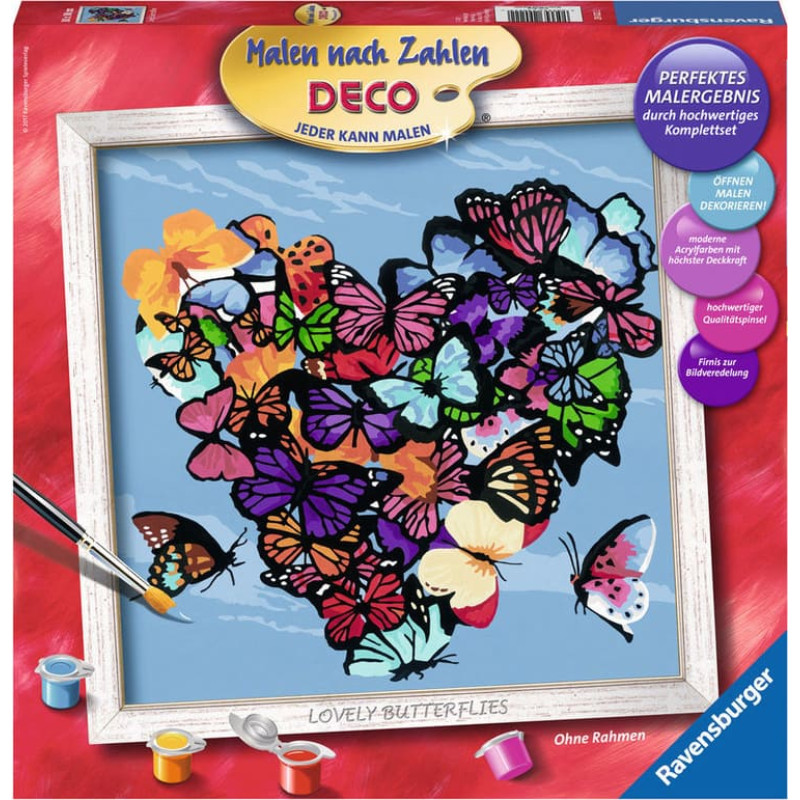 Ravensburger Paint by Numbers &ndash; Butterflies