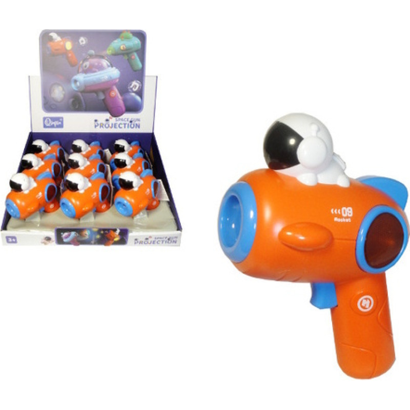 Mkid Pistole-projektors ar mūziku un gaismu Q9459