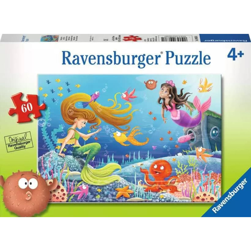 Ravensburger Puzzle 60 pcs Mermaid Tales