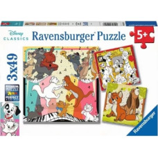 Ravensburger Puzzle 3x49 pcs Fun with Disney Animals