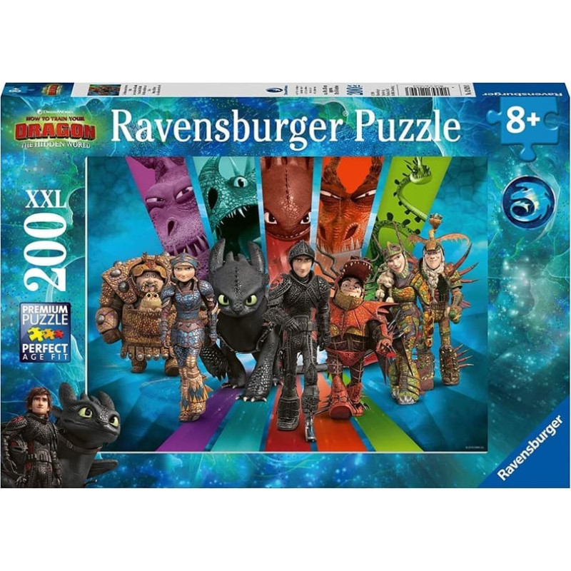 Ravensburger Puzzle 200 pcs How to Train Your Dragon 3