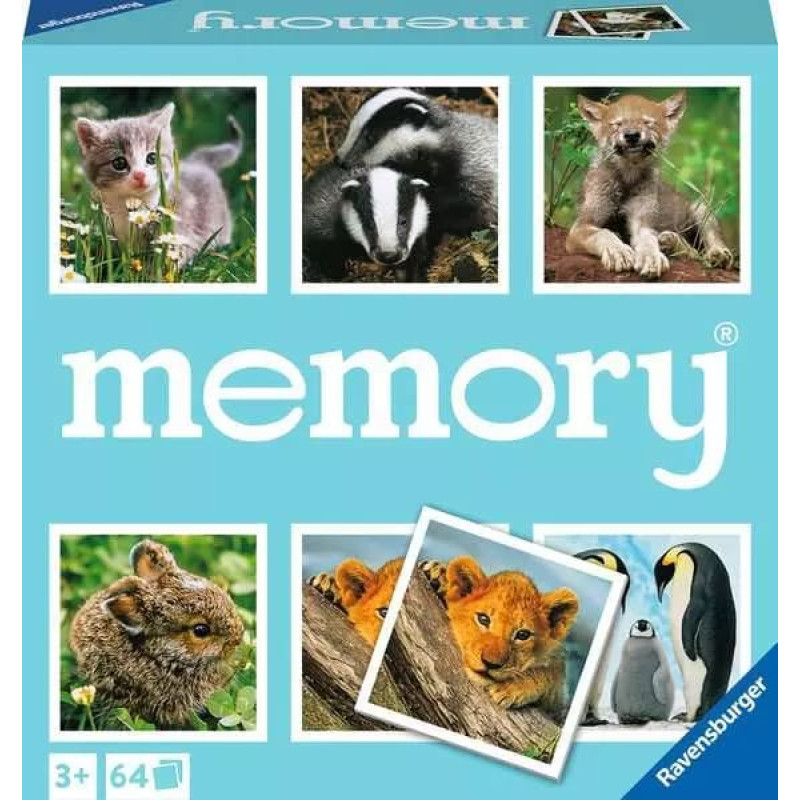 Ravensburger Memory Game Animal Babies