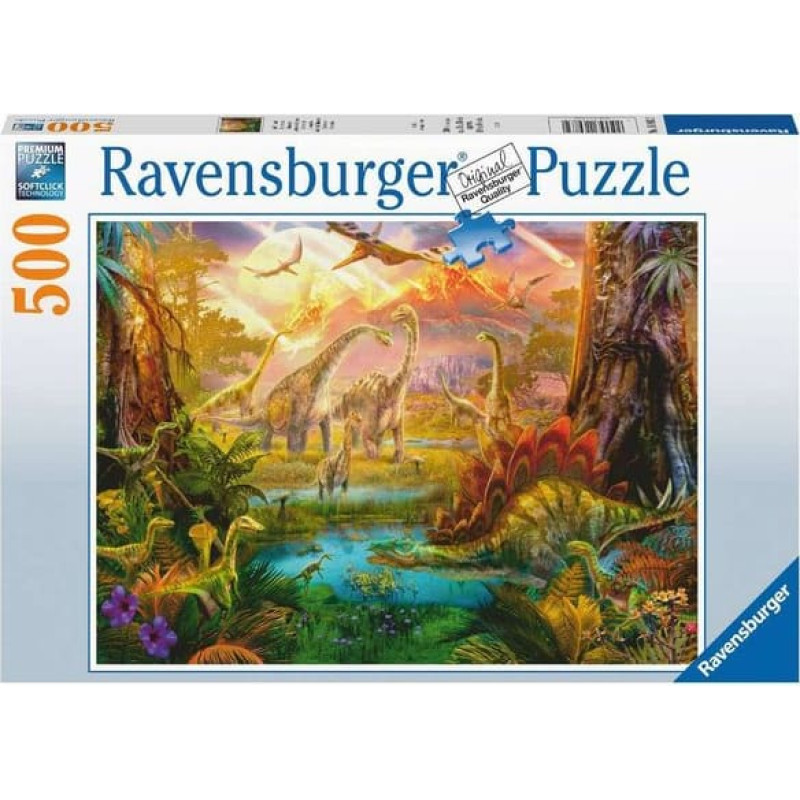 Ravensburger Puzzle 500 Land of the Dinosaurs