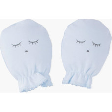 Livly Clothing Cimdi jaundzimu&scaron;ajiem Livly "blue/grey", one size