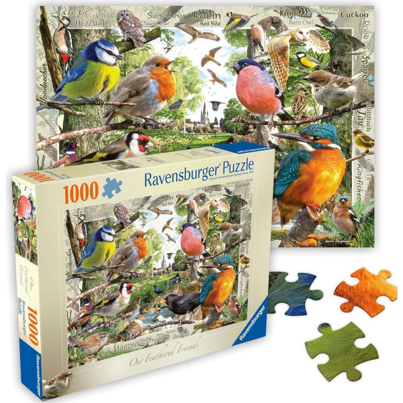 Ravensburger Puzzle 1000 Our Feathered Friends
