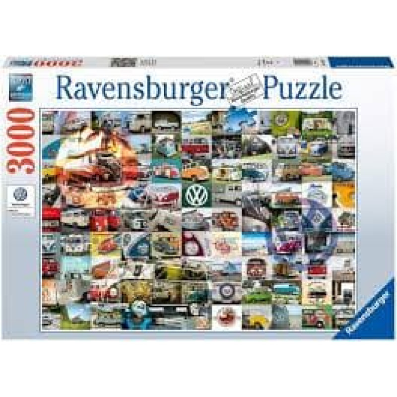 Ravensburger Puzzle 99 VW Campervan Moments 3000p 16018