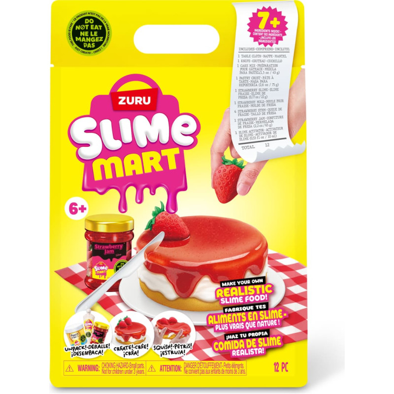 Slime Mart Kūrybinis gleivių rinkinys &bdquo;Bra&scaron;kinis sūrio pyragas&ldquo;