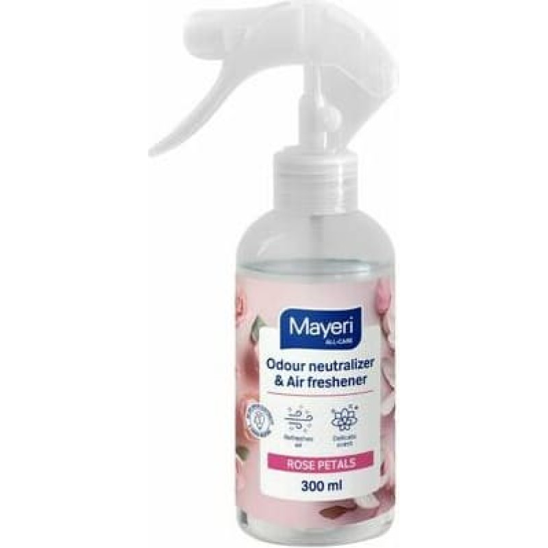 Mayeri All-Care odor neutralizer, air freshener Rose Petals 300ml