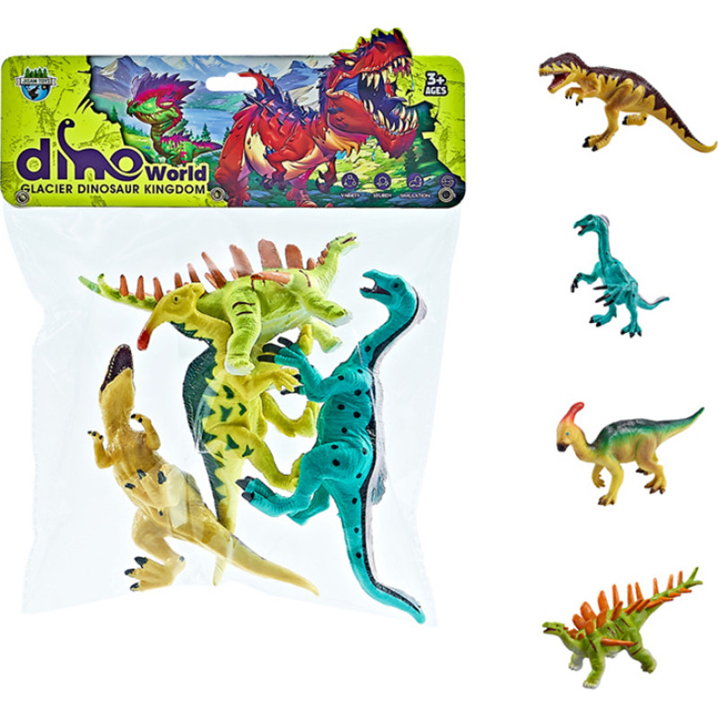 DINOZAURY 4 SZTUKI