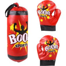 ZESTAW WOREK BOKSERSKI Z RĘKAWICAMI