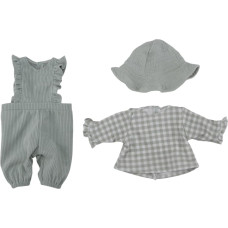 Little Dutch Baby Doll Clothes &acute;Fresh Green Check&acute;