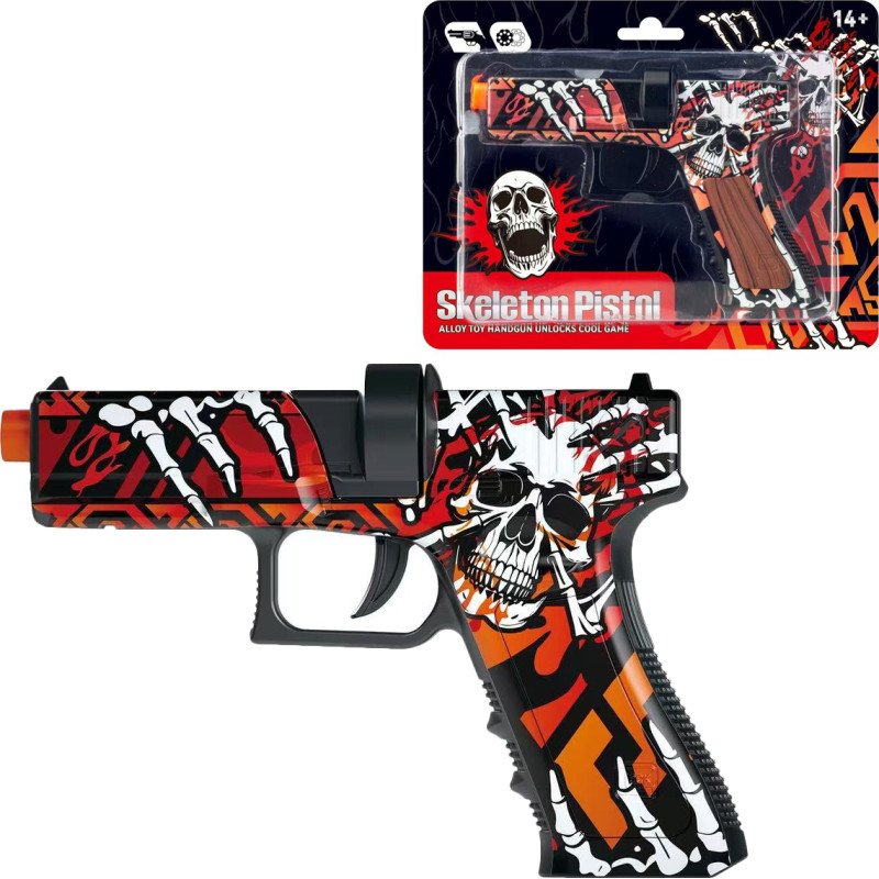 PISTOLET NA SPŁONKĘ METAL