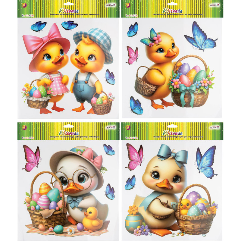 WITRAŻ WIELKANOCNY KURCZACZKI 4 WZORY