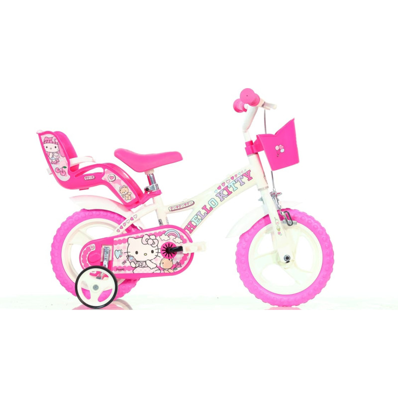 Dino Bikes Licence Vaiki&scaron;kas dviratis 12&Prime; &bdquo;HELLO KITTY 2&ldquo;