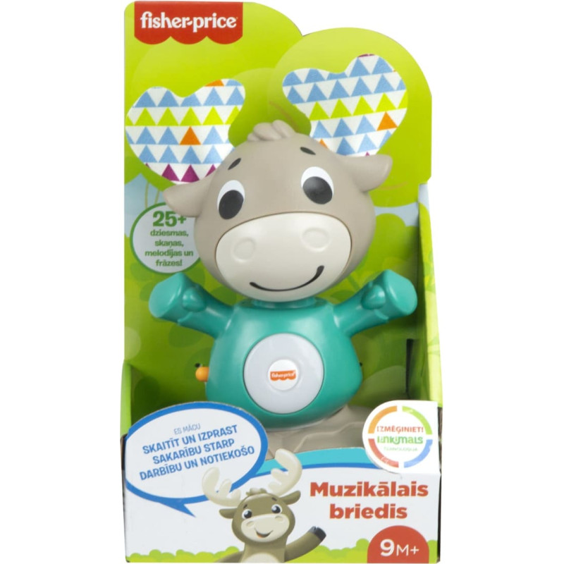 Fisher Price LK Booble Head Moose LAT