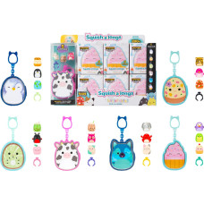 Squishmallows CLIP-A-LONGS Herojai-siurprizai, 3 vnt., 2,5 cm