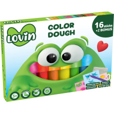 Lovin&rsquo;do Kūrybinis rinkinys Modelino rinkinys Play Dough - 16+2 spalvos