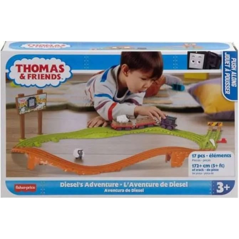 Thomas&Friends Train Set -  1454 / HXJ90 - THOMAS & FRIENDS -DISEL'S ADVENTURE