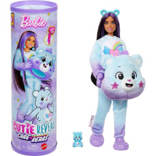 Barbie Cutie Reveal Care Bears Series 2 - Dream Bright Bear (Tanned Skin)