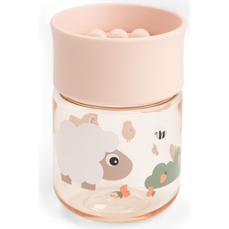 Done By Deer Mokomasis puodelis 360&deg;, 260 ml. Tiny Farm Powder