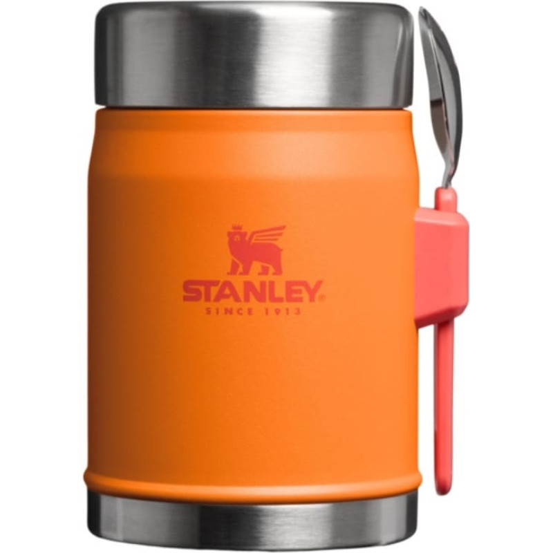 Stanley Termoss ēdienu The Legendary Food Jar + Spork 0,4L oranžs