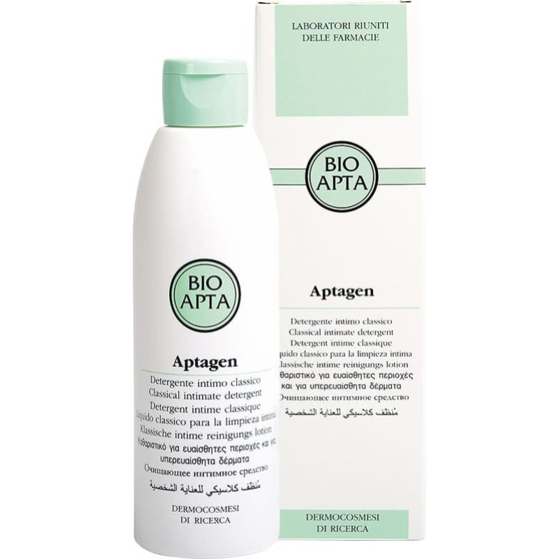 Bioapta Aptagen (līdzeklis intīmai higiēnai ar prof. pretsēnīšu iedarbību.pH 5,5) 200ml