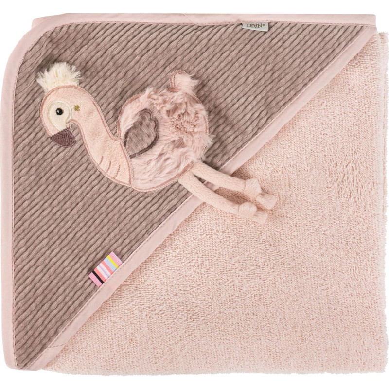 Fehn rank&scaron;luostis su gobtuvu 80x80cm, Flamingo