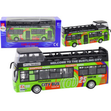 Divstāvu autobuss 17 cm ar piedziņu 54068