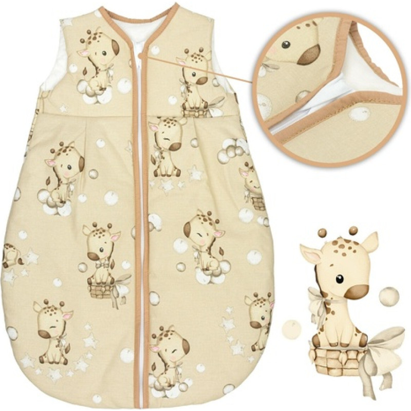 Ankras Guļammaiss GIRAFFE beige 80-86 cm