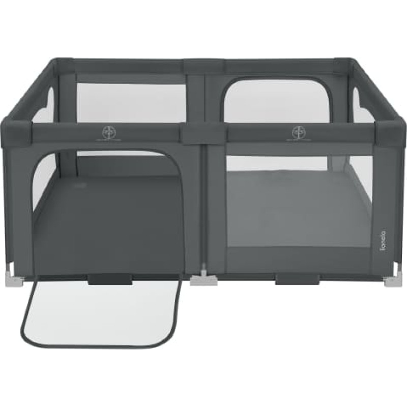 Lionelo sulankstomas maniežas Florence Grey Graphite