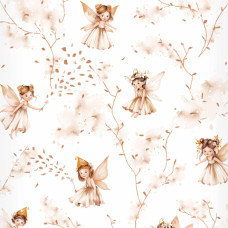 Atk Kieczmerscy Autiņ&scaron; flaneļa SPRITE (Feja) 70x80 cm (4340)