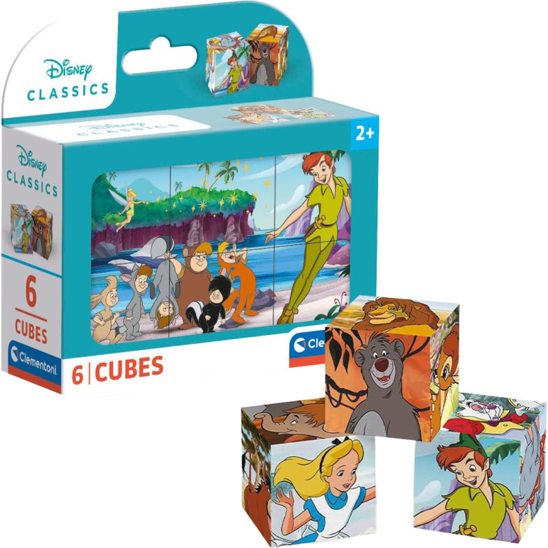 KLOCKI OBRAZKOWE DISNEY CLASSIC 6 ELEM.