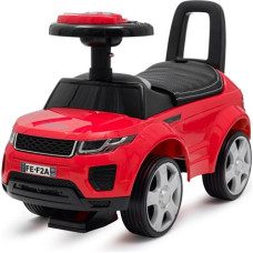 Baby Mix Ride-on car- 57176- SUV prime - LEATHER seat - RUBBER wheel - RED ****