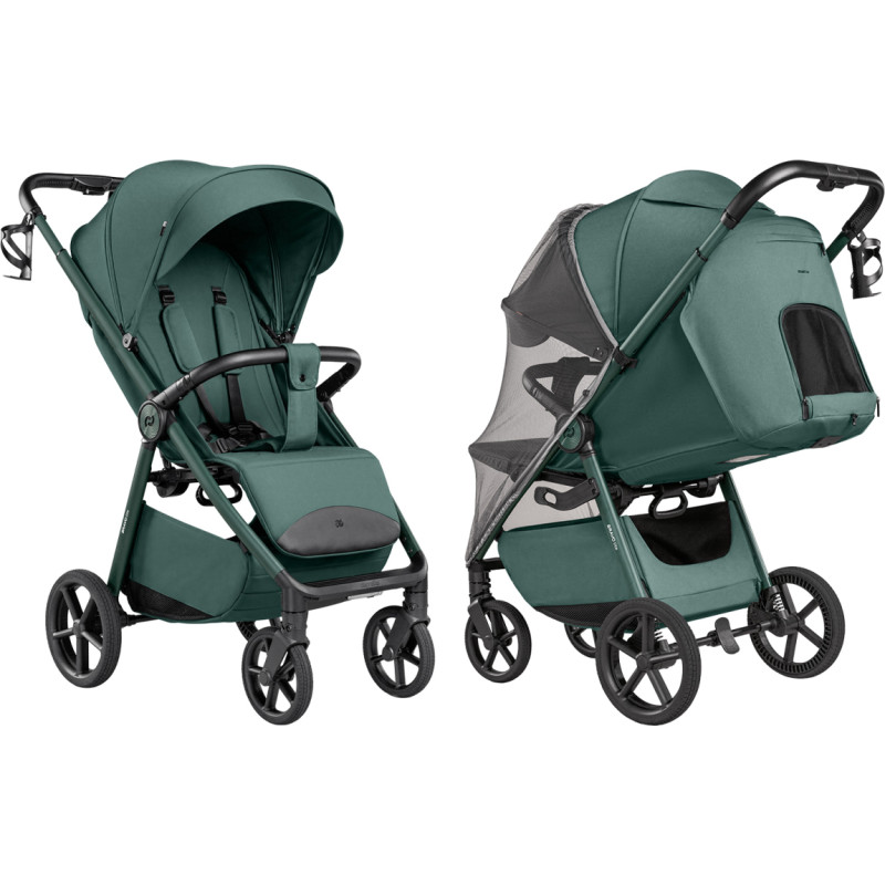 Carrello Baby Baby stroller Carrello Bravo Lite DELUXE CRL-5529 County Green