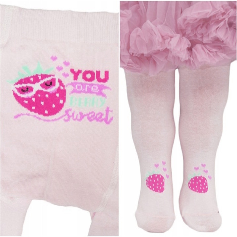 Yo Baby Zeķubikses 80/86 cm RAB-0003 pink berry